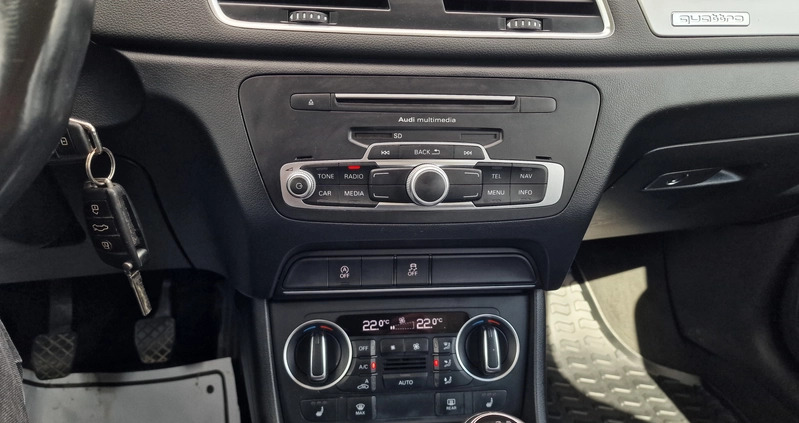 Audi Q3 cena 75900 przebieg: 187000, rok produkcji 2015 z Wronki małe 742